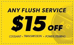 $15 Off Any Flush Service Coupon